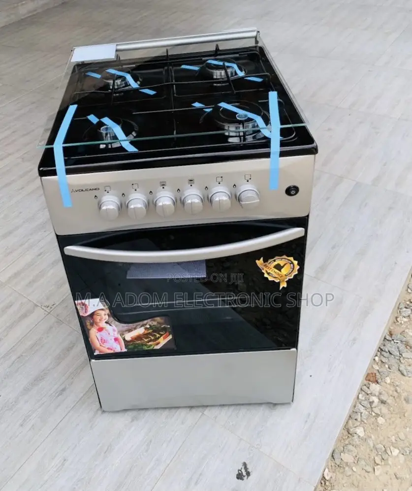 Oven and Grill Volcano 50x50 4 Gas Cooker(Gray)