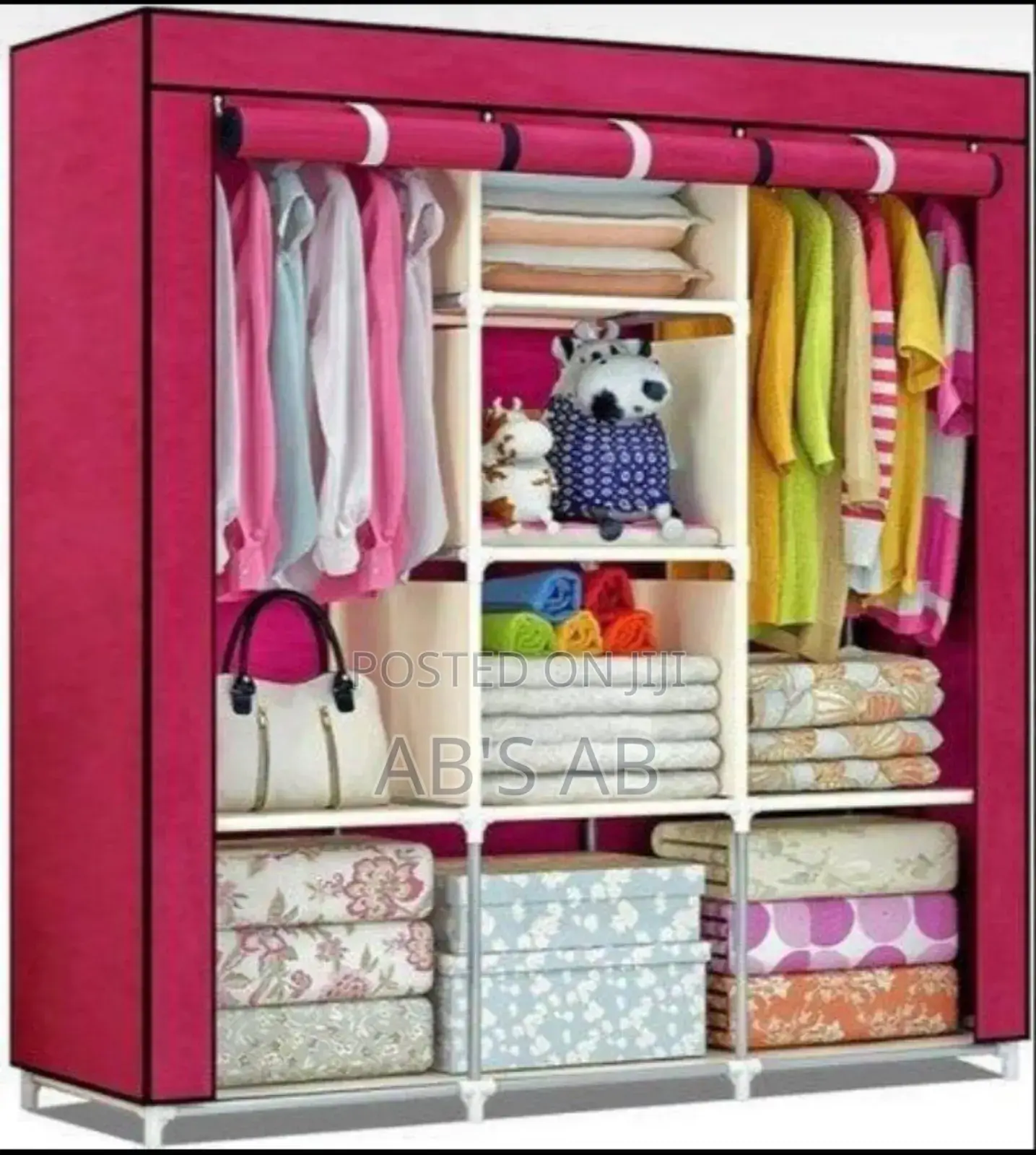 3 in 1 Material Wardrobe