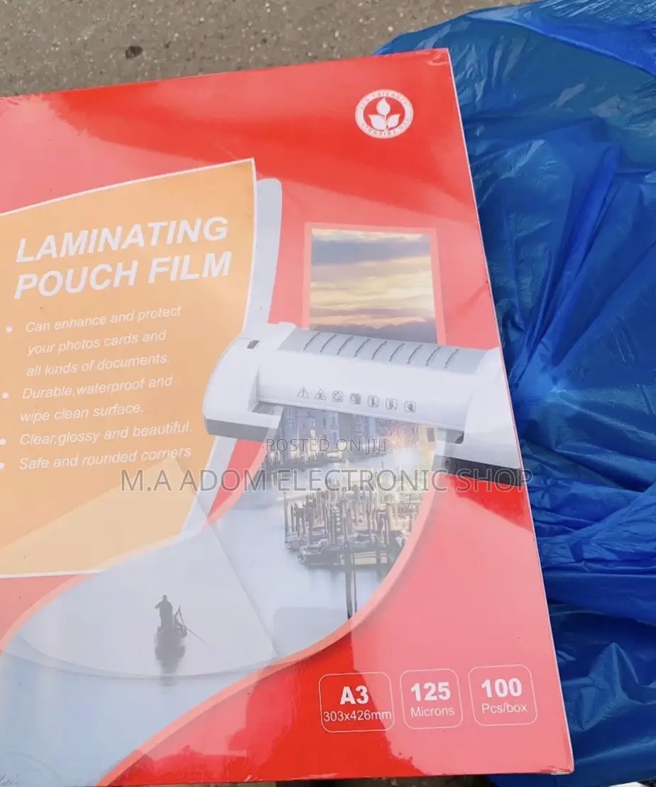 Affordable Master A3 Laminating Film Pouches - 100 Pouches.