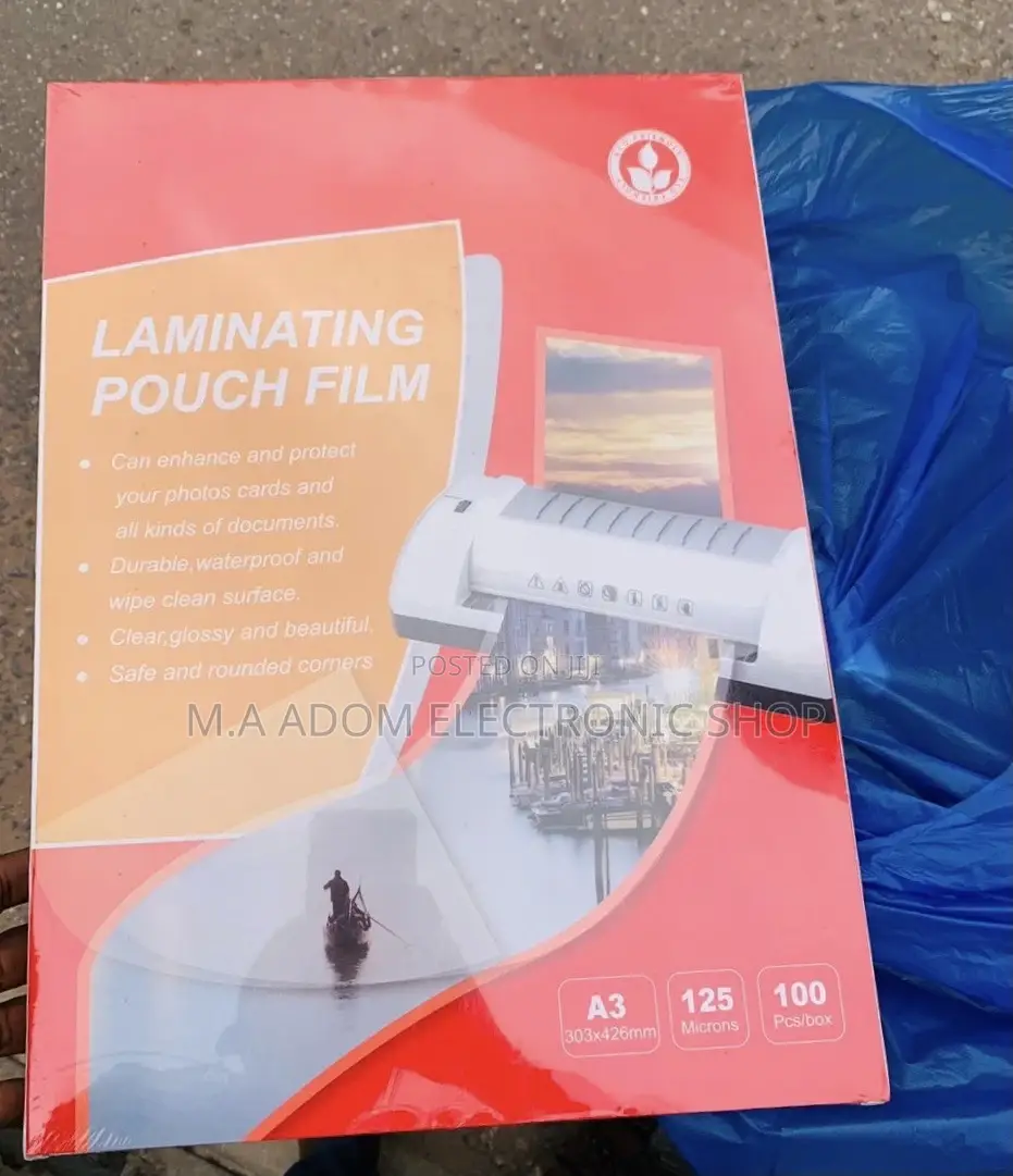 Authentic Master A3 Laminating Film Pouches - 100 Pouches 