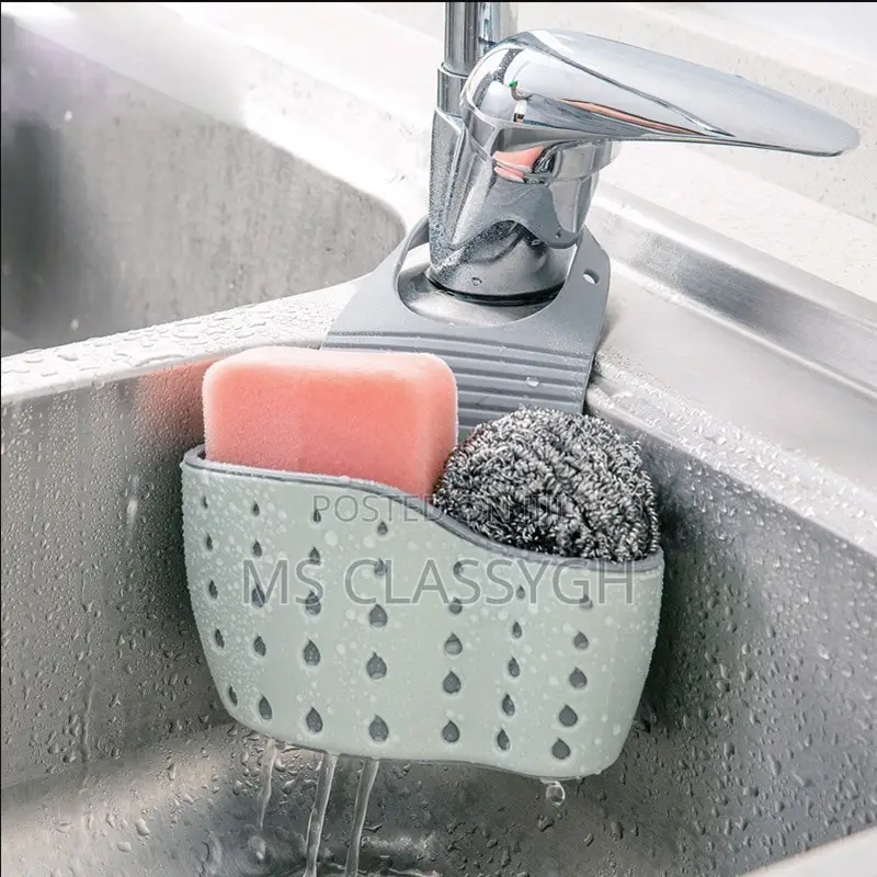 Portable Hanging Kitchen Sink Basket Drain Storage Basket Ba