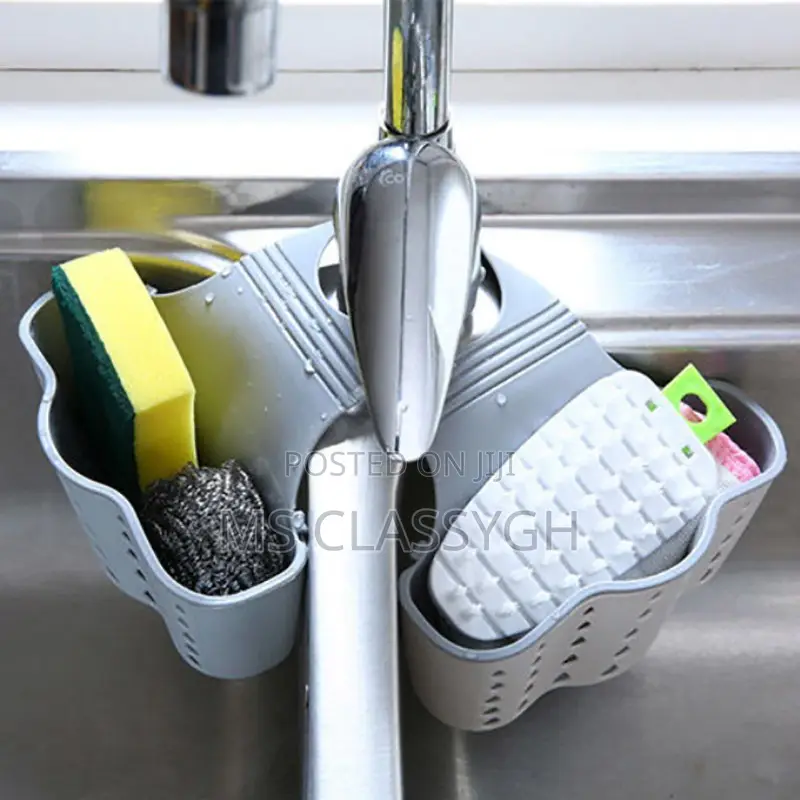 Portable Hanging Kitchen Sink Basket Drain Storage Basket Ba