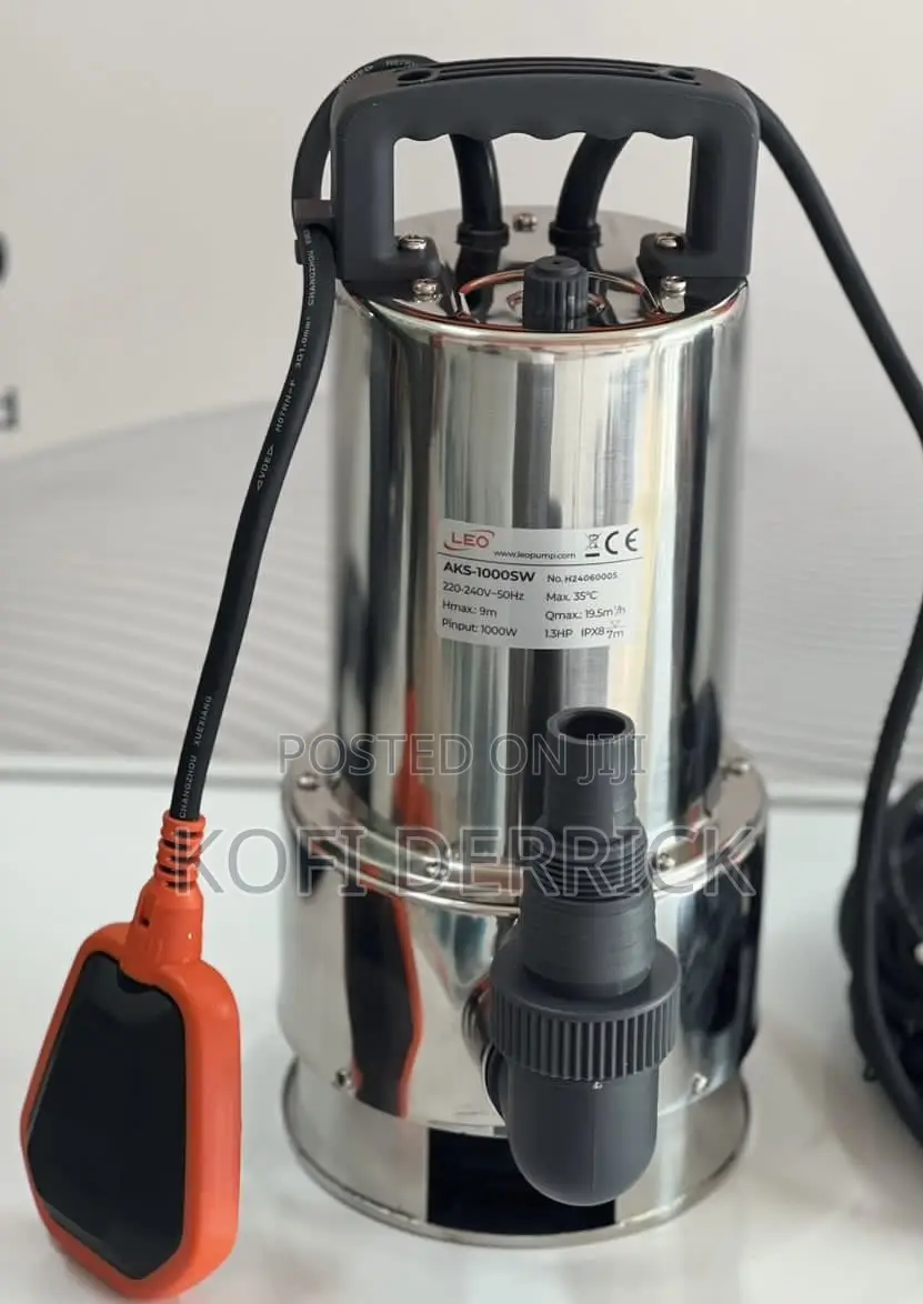 Submersible 1.3hp Stainless