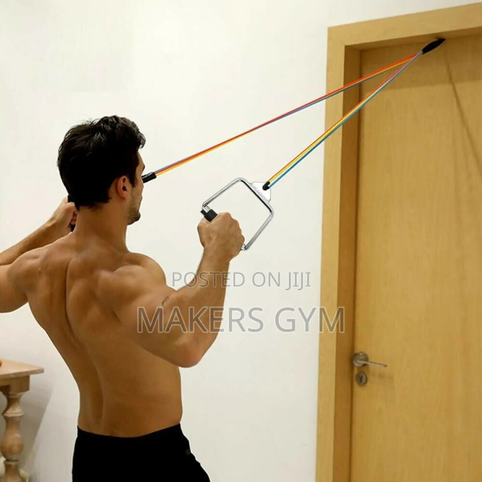 Resistance Bands With (Meta Handle)