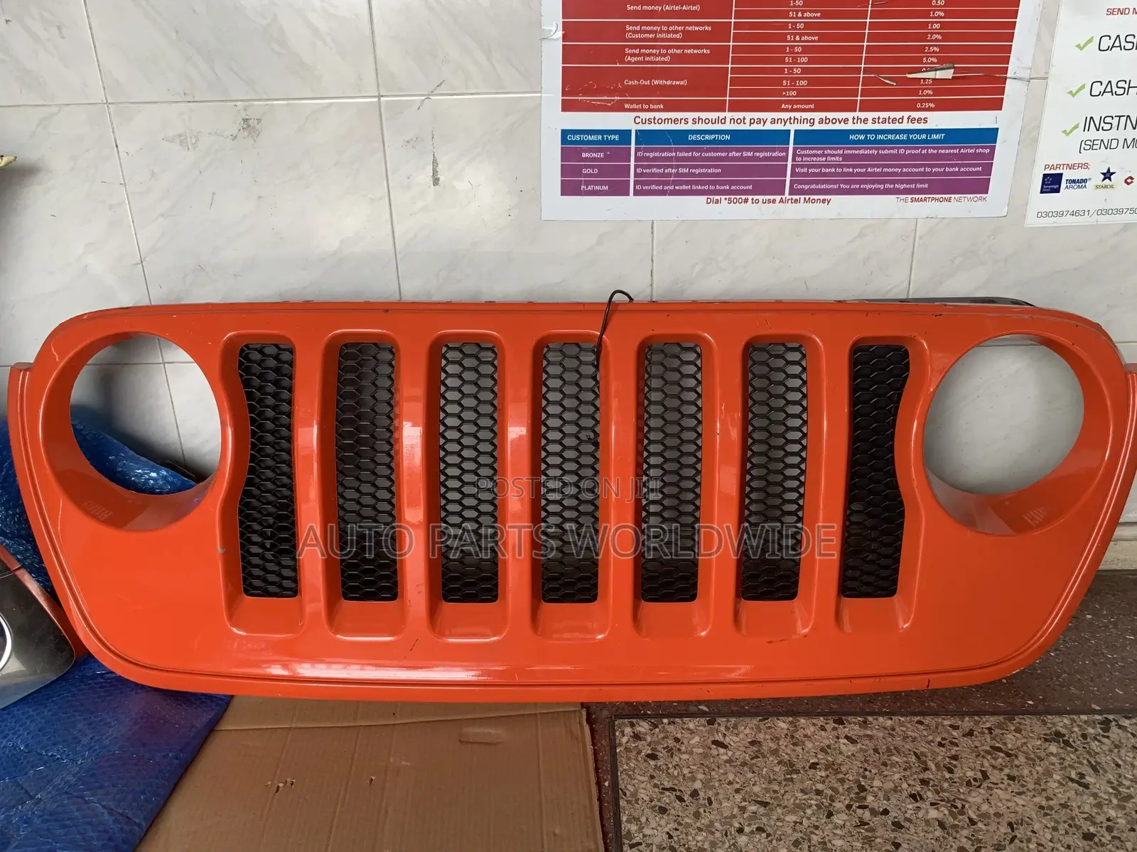 Jeep Wrangler Front Grill