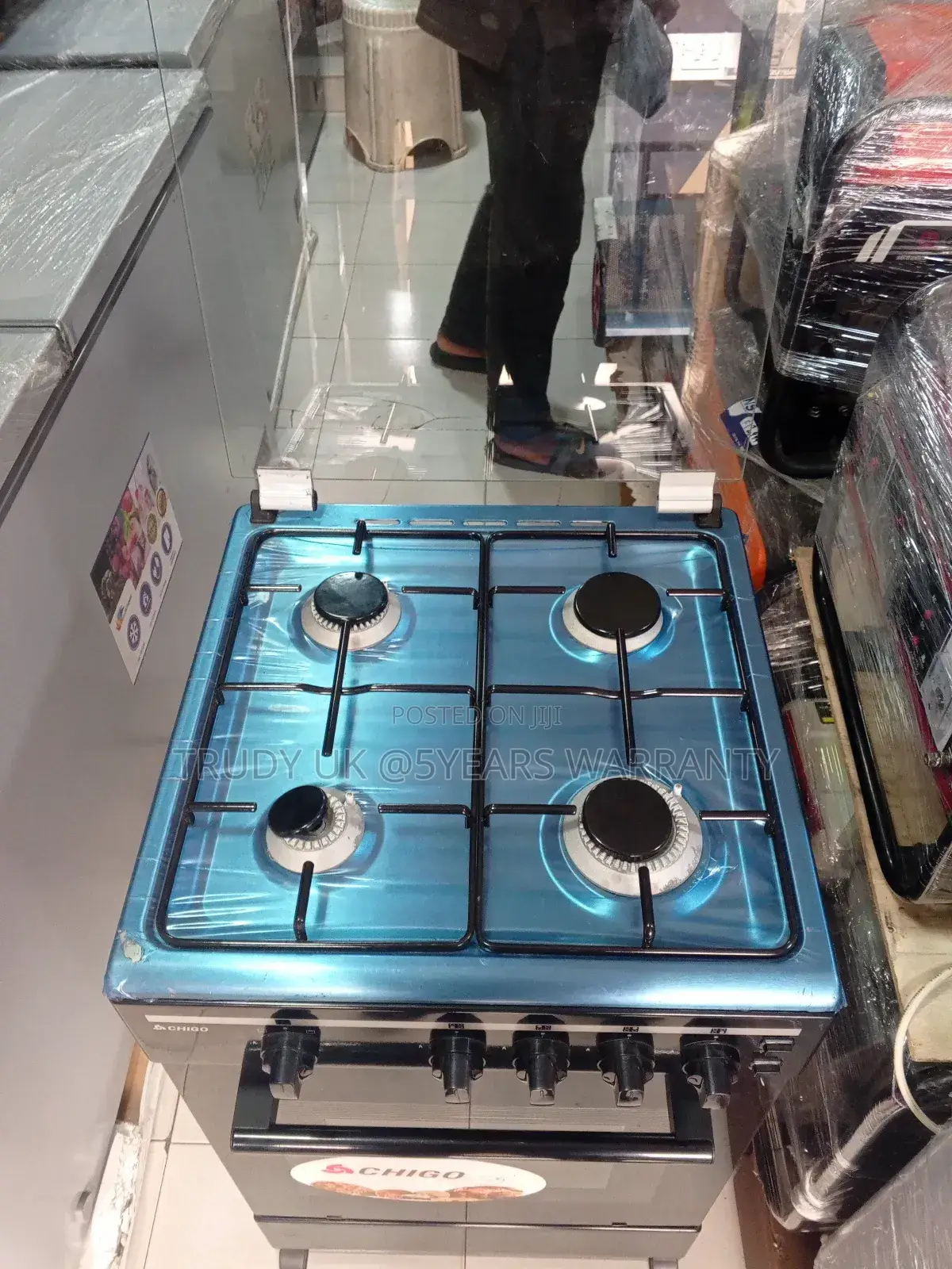Quality 50x50 Gas Electrical Oven Free Standing Oven