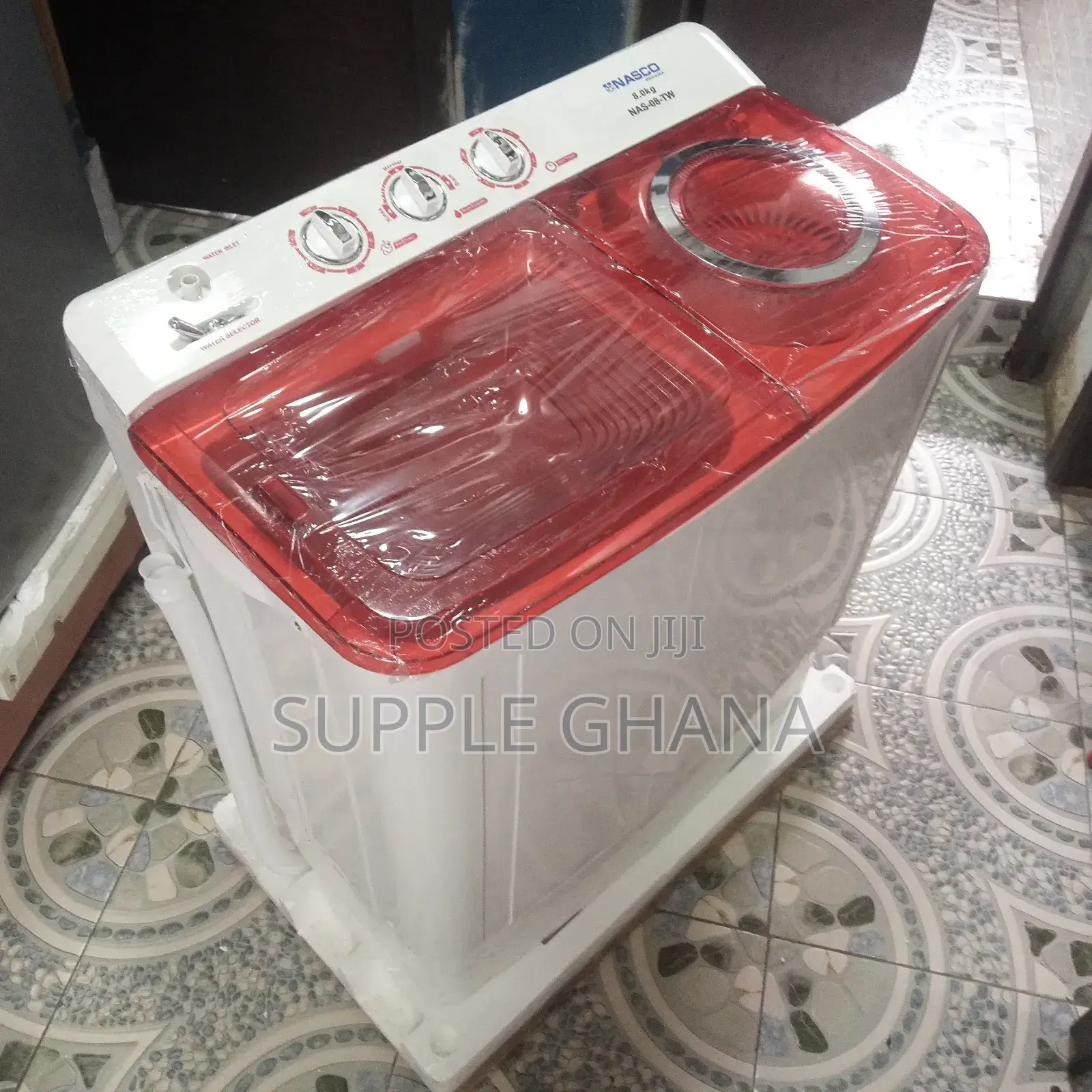 8.0kg Nasco Electronics NAS_08_TW Washing Machine Original
