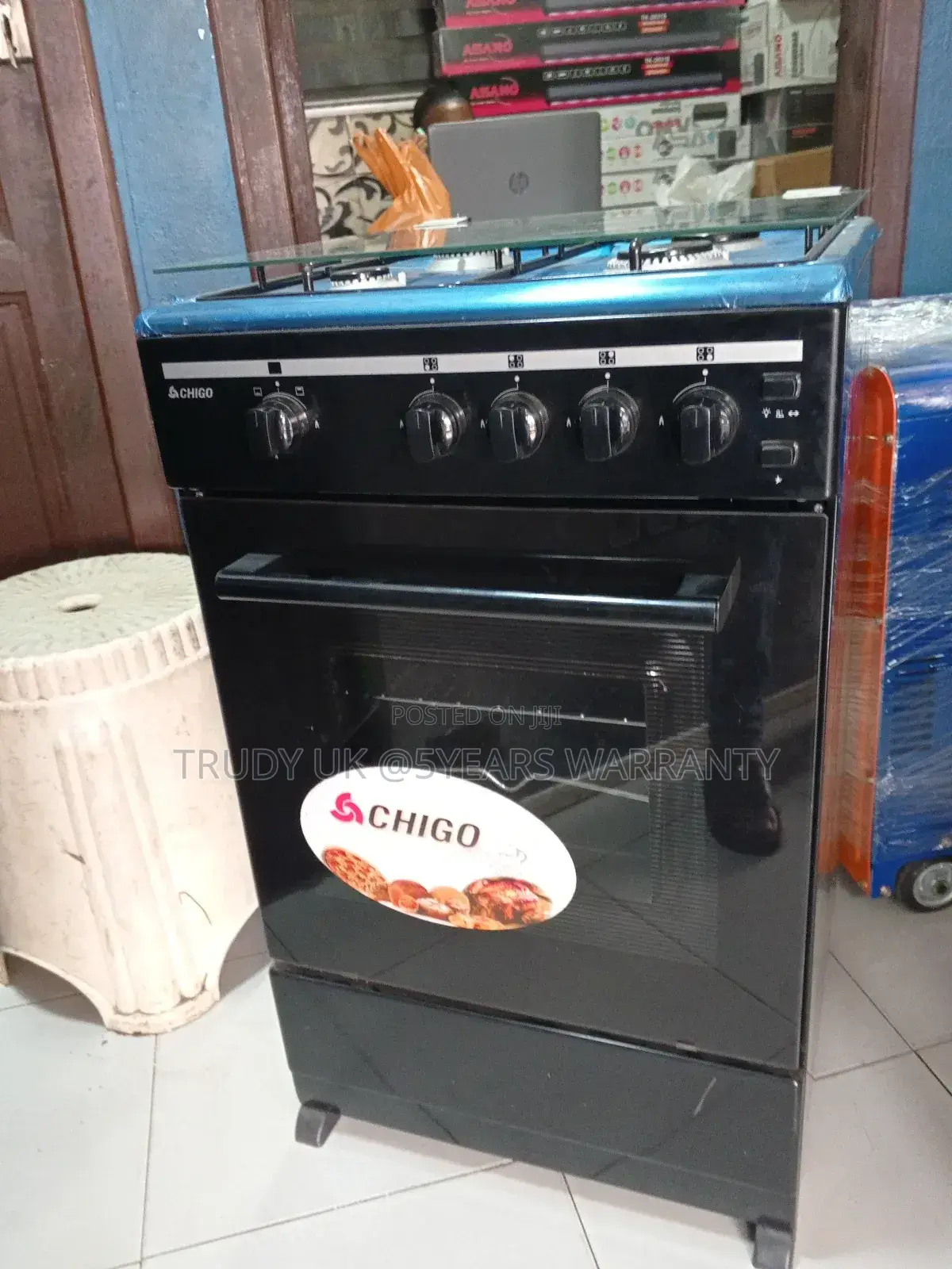Buy New Chigo Gas Cooker 4set Oven Quality