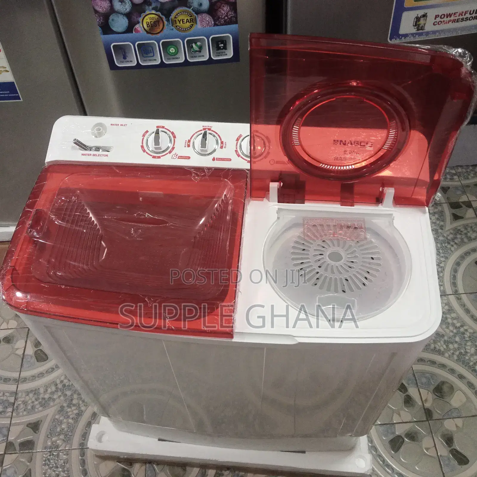 Brand New Nasco Washing Machine 8.0kg Washing Machine Strong