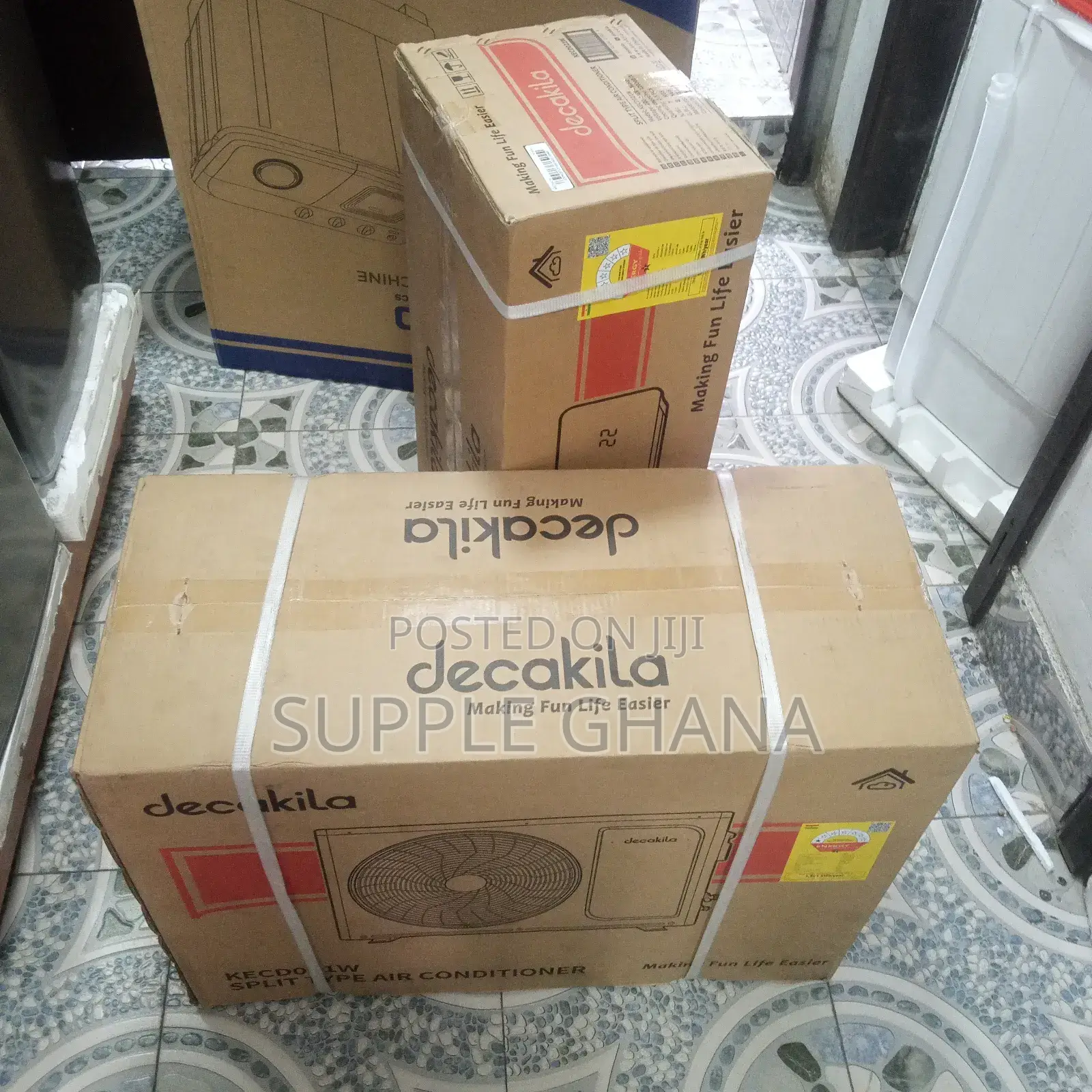 220/240 _50HZ Decakila Air Conditioner 1.5hp Split Type Good