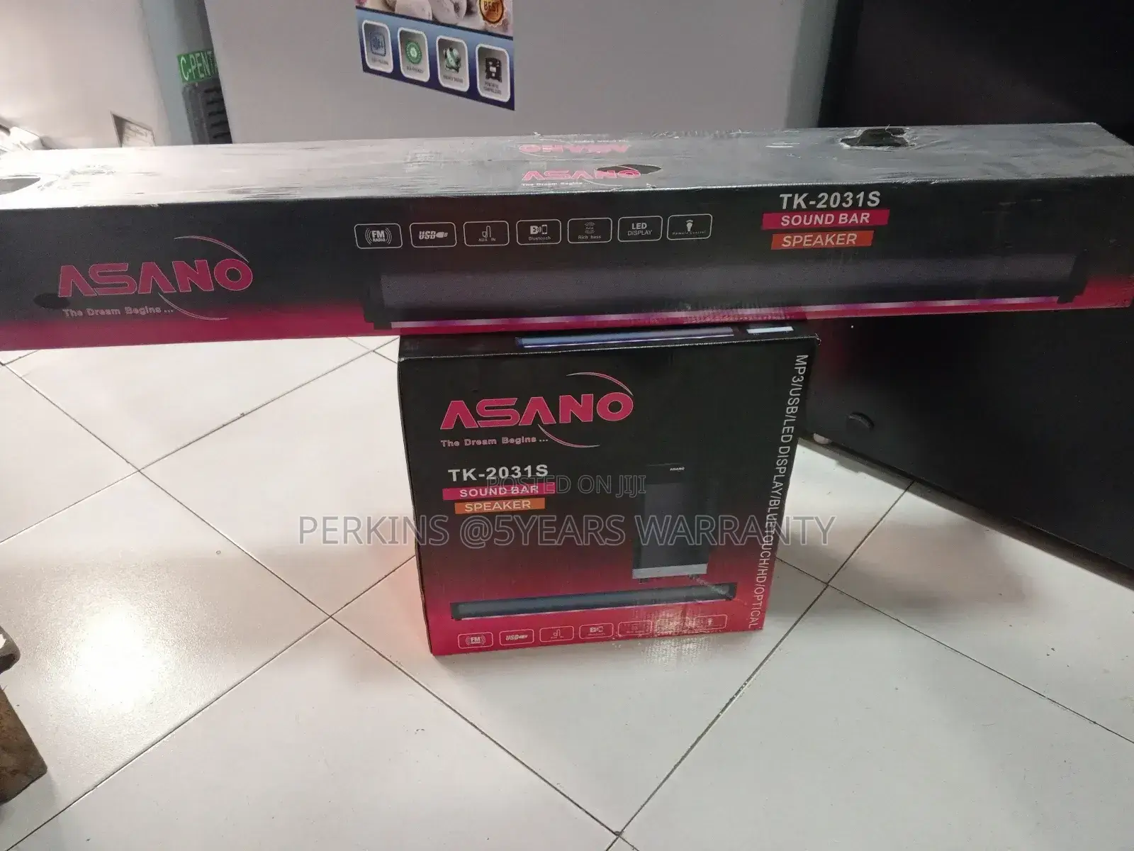 TK- 2031S Soundbar With Subwoofer Quality Clear Sound