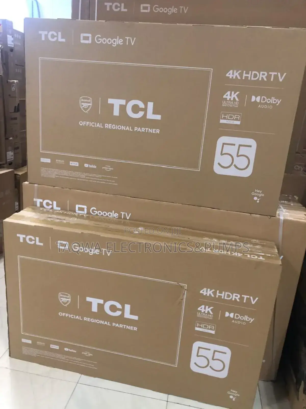 Bluetooth (- 55p635 Led) TCL Smart 55"Inches
