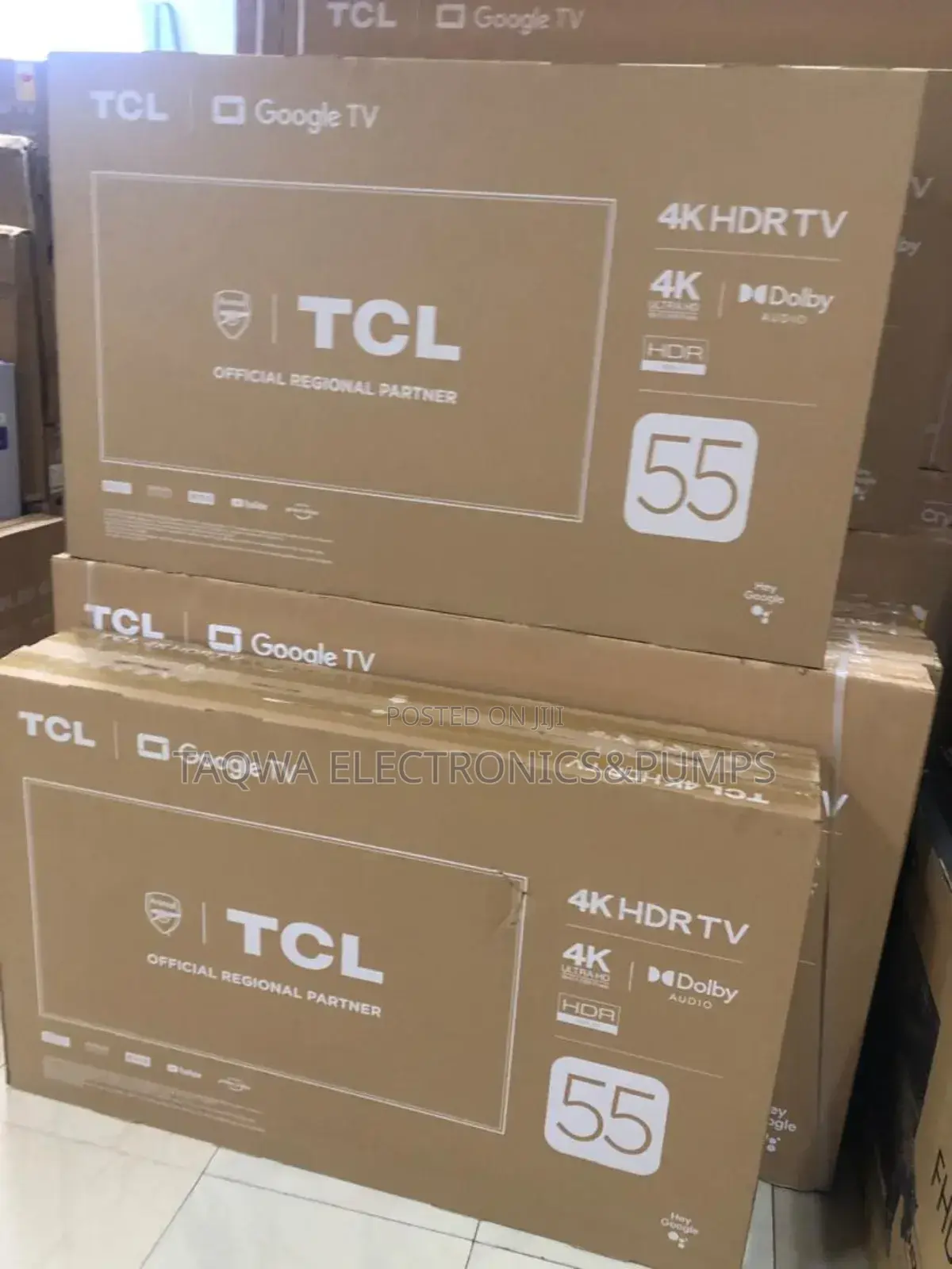 Bluetooth (- 55p635 Led) TCL Smart 55"Inches