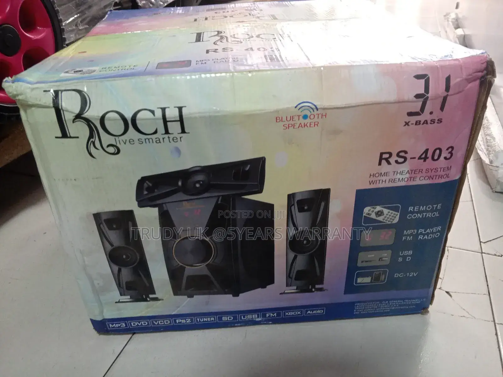 Roch Live Smarter X-Bass MP3 USB