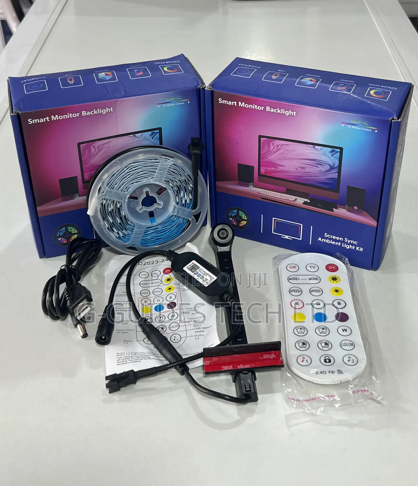 TV Strip Light, Smart Monitor Backlight,Rgb Atmosphere Light
