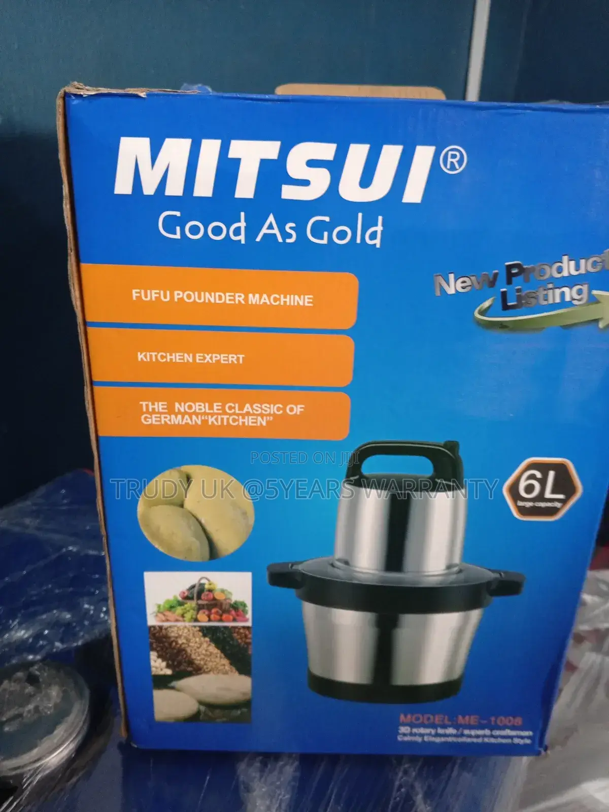 Fufu Pounding Machine 6liters