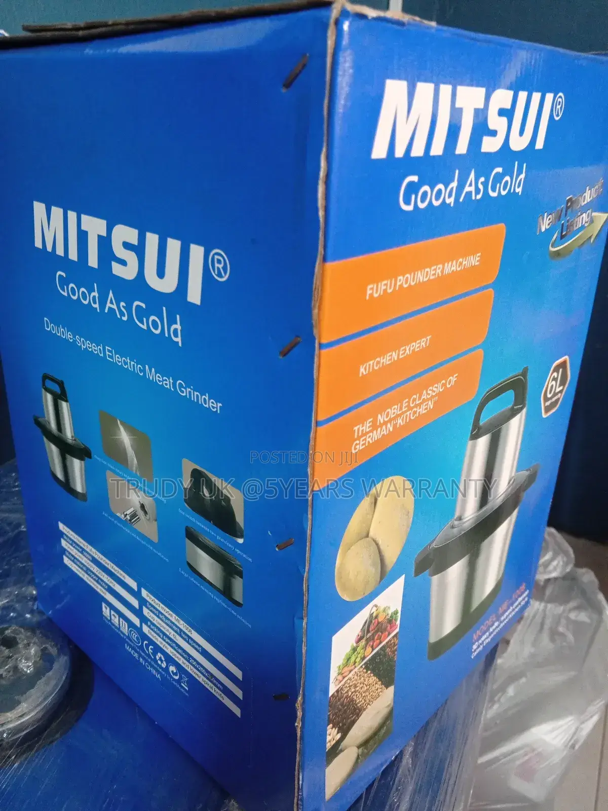 Mitsui Double Speed Electric Meat Grinder