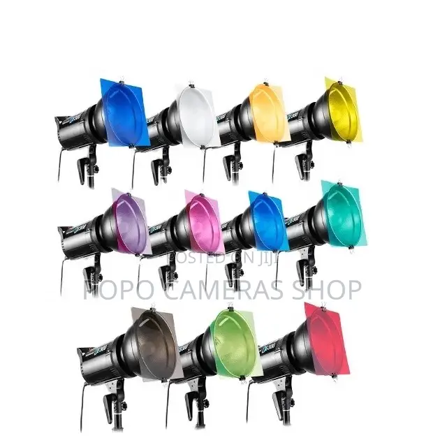 11 Colors Strobe / Video Light Filters