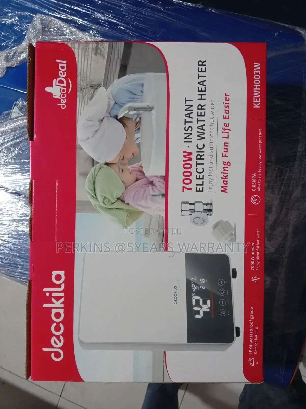 Water Proof Instant Electric Water Heater 7000watts