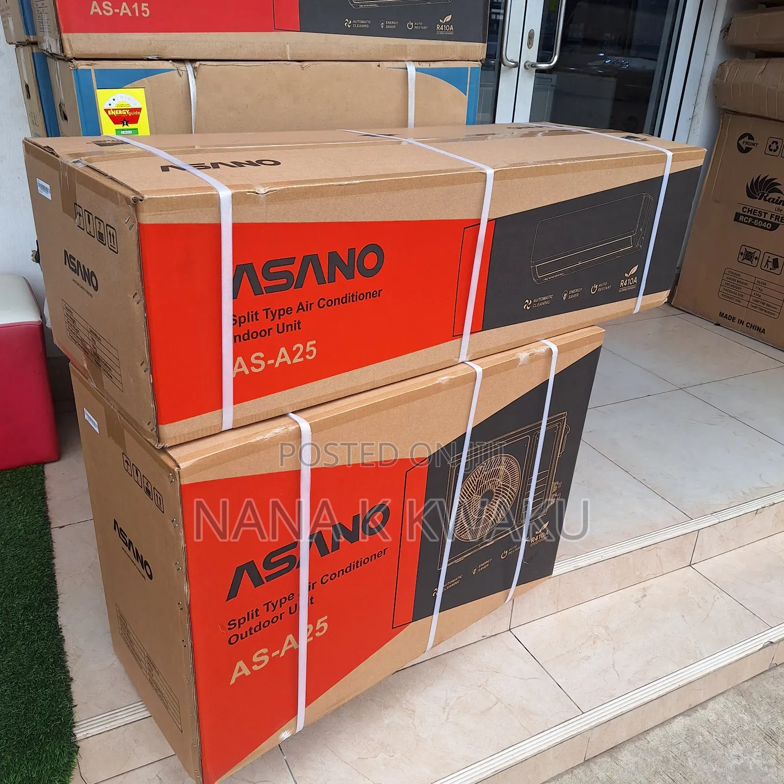 Powerful Motor 2.5hp_split Air_condition_asano