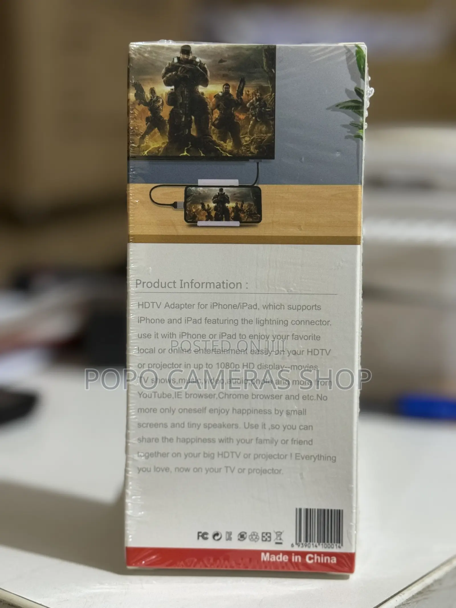 2 Meters iPhone Lightning to HDTV Cable ( Transfer