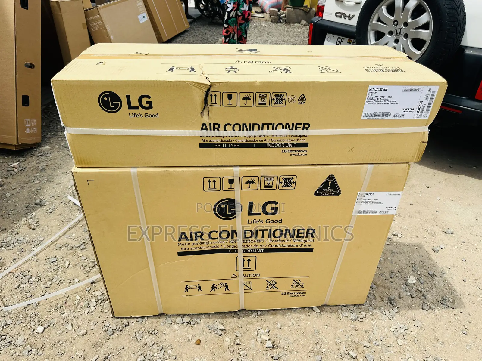 Windy Air Flow Split R410 Gas LG Air Conditioner