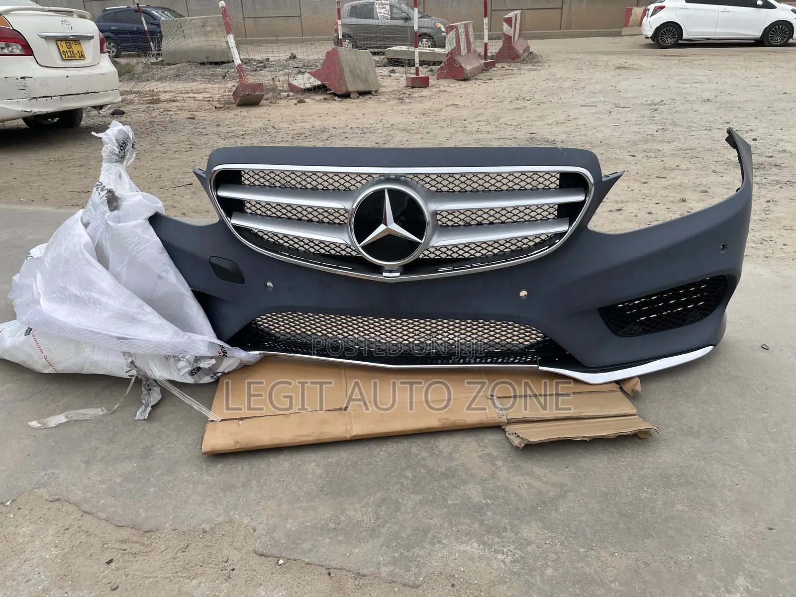 Mercedes Benz E300 Front Bumper Complete