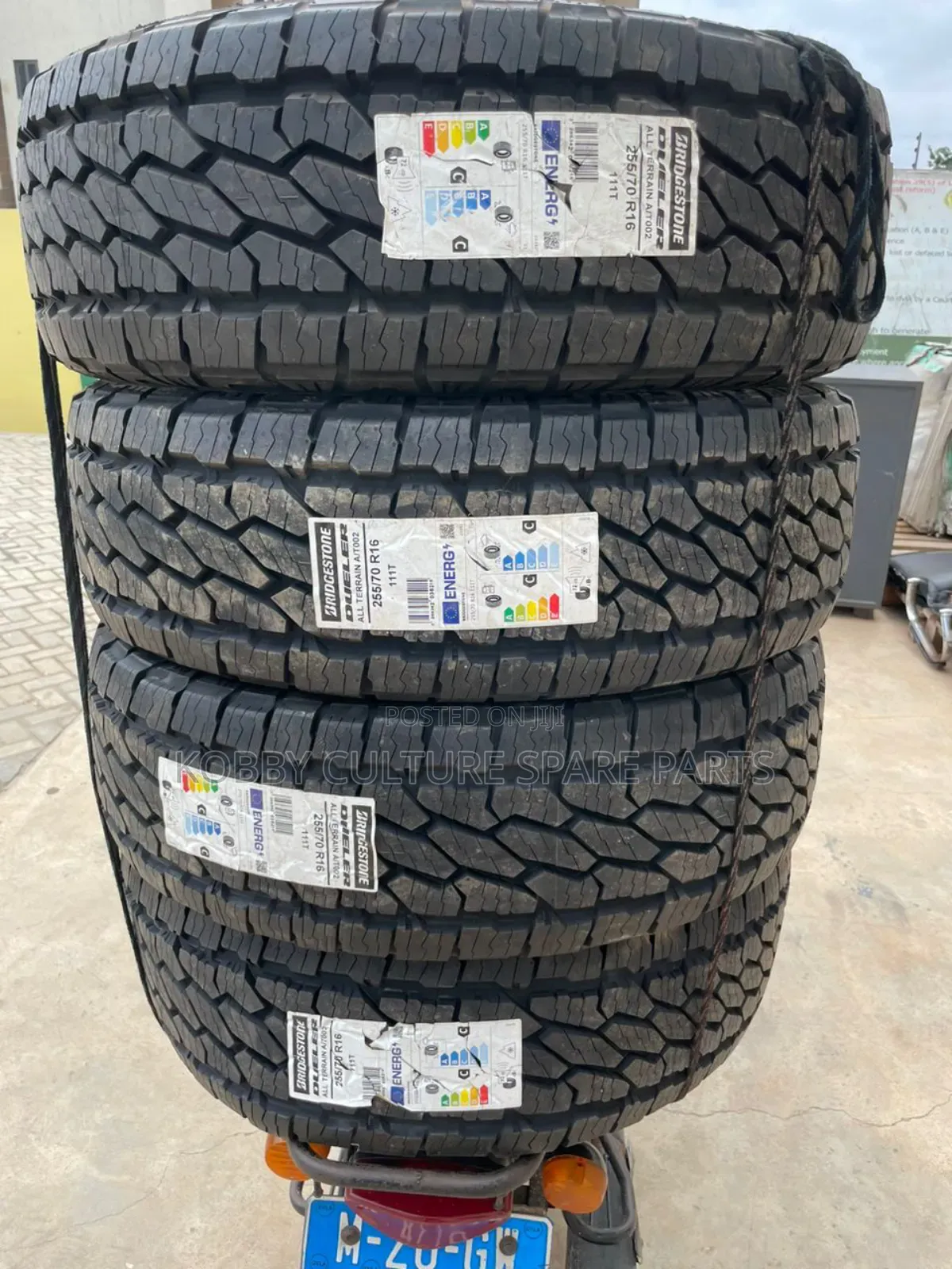Original Bridgestone 255/70r16 Tyres Available for All Cars