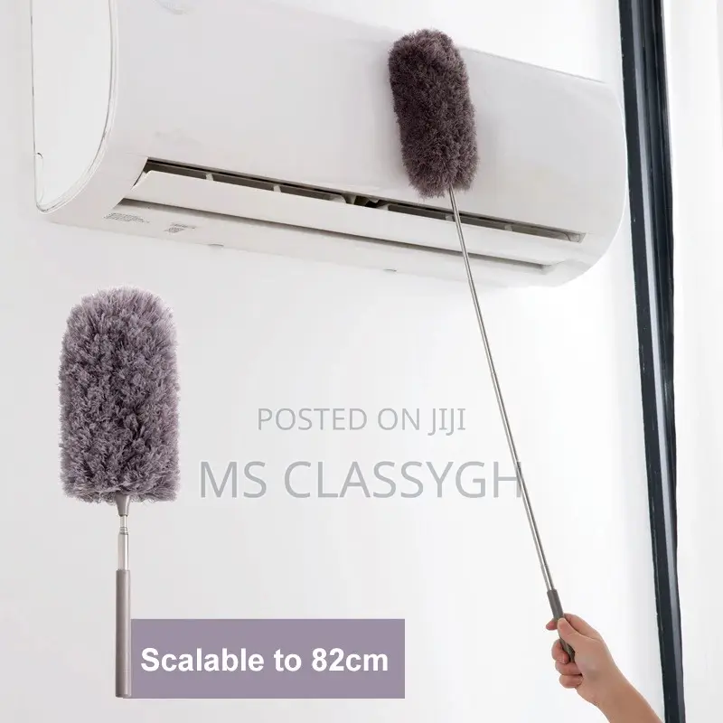 Adjustable Microfiber Dust Brush Extend Stretch Feather Home