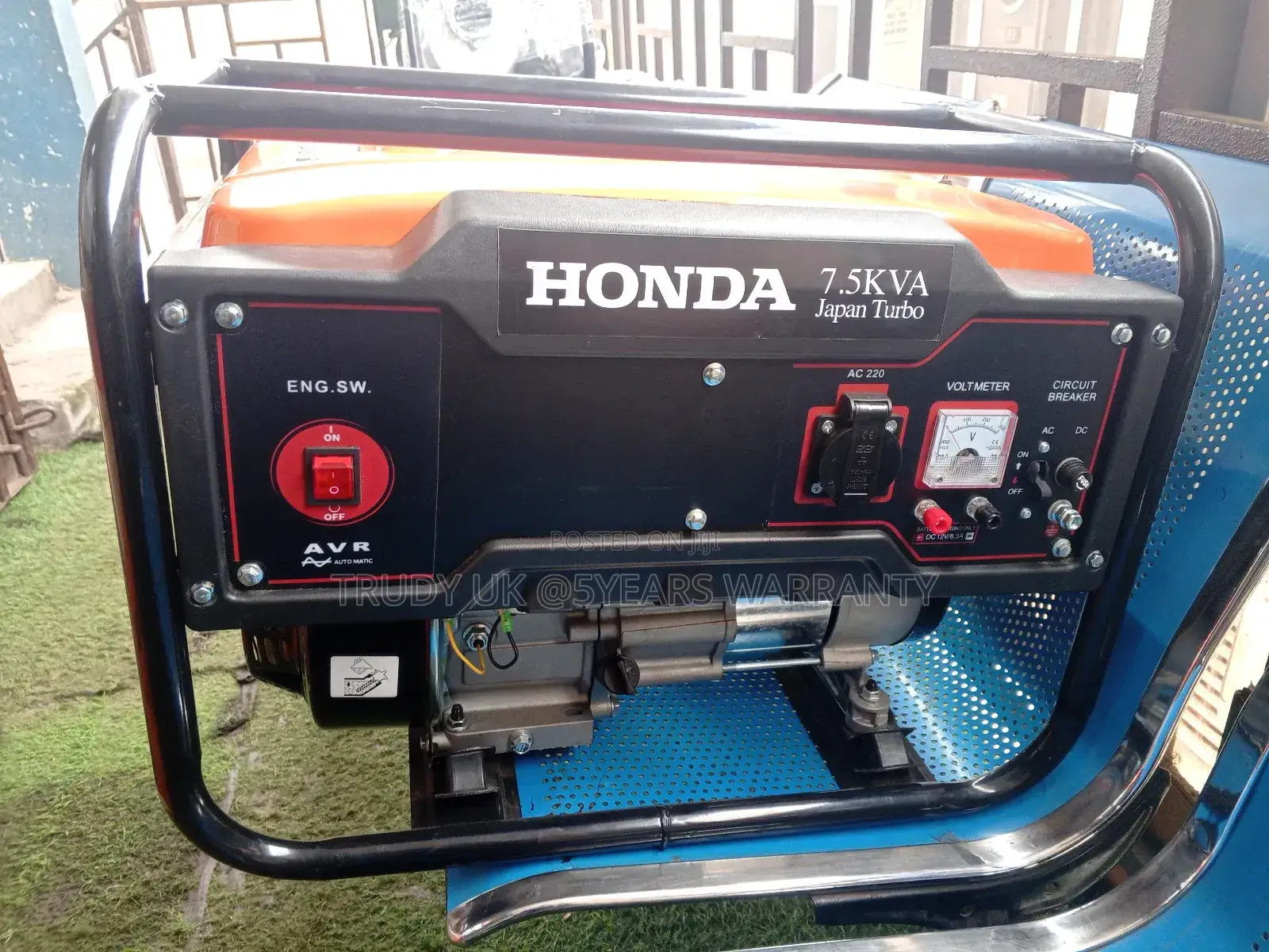 Honda Gasoline 7.5kva Generator Affordable