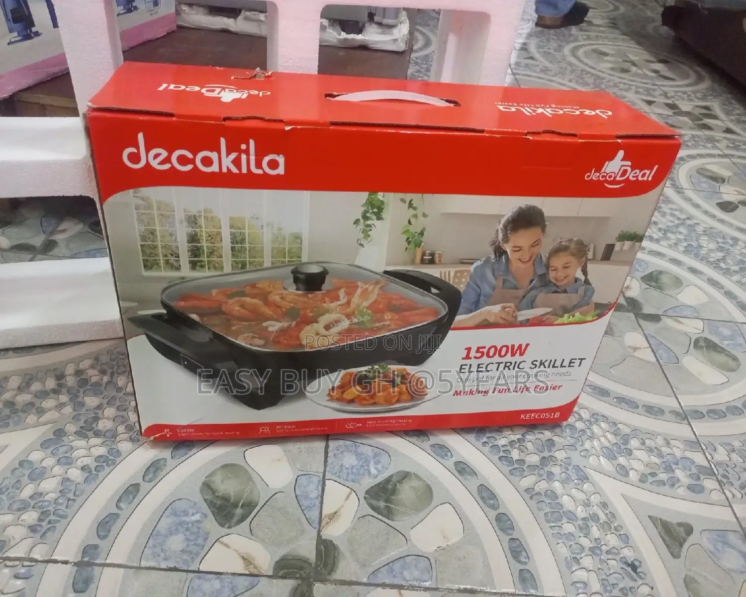 Available Original Electric Skillet One Pot for All.