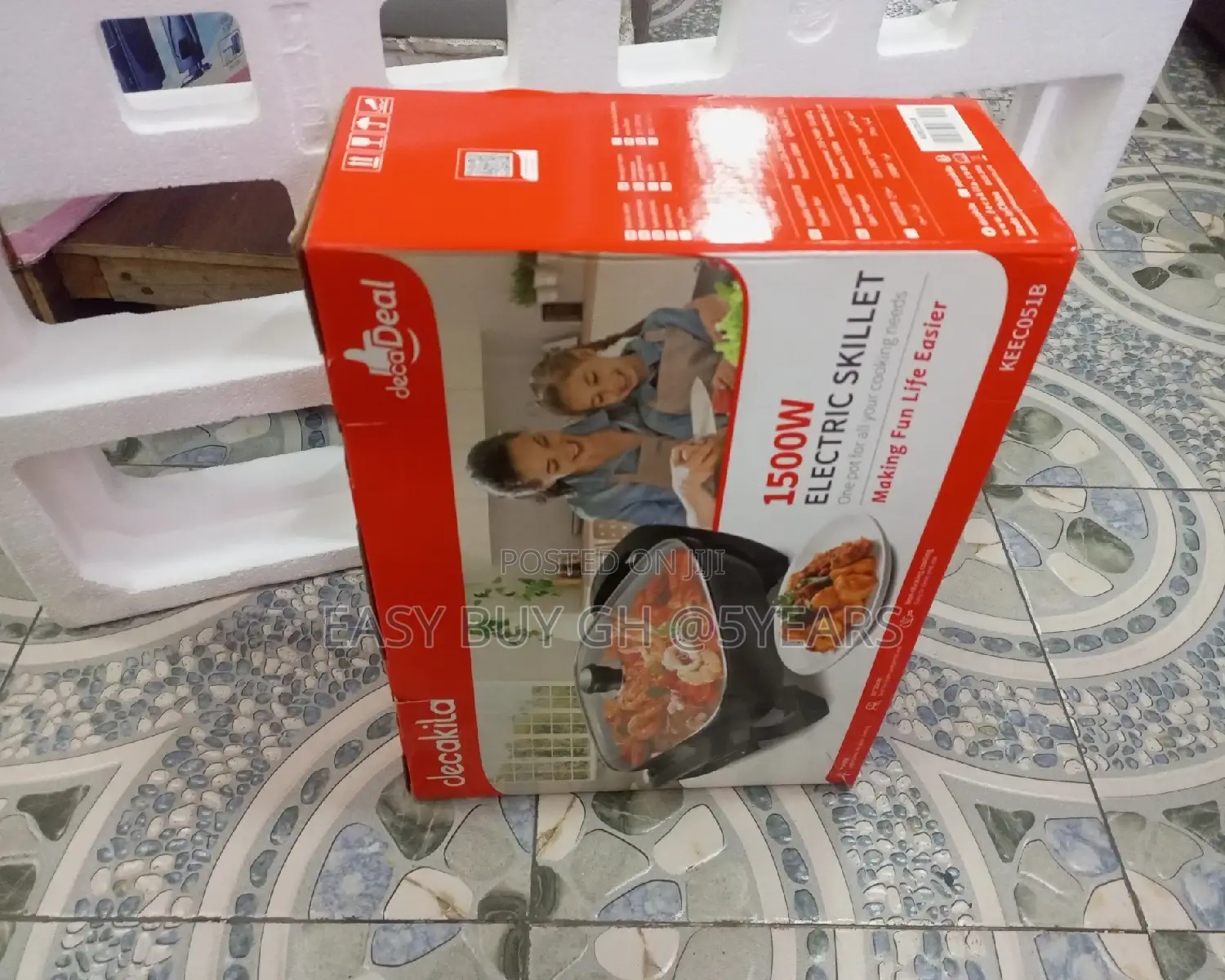 Decakila Kitchen 1500w Electric Skillet One Pot for All Need