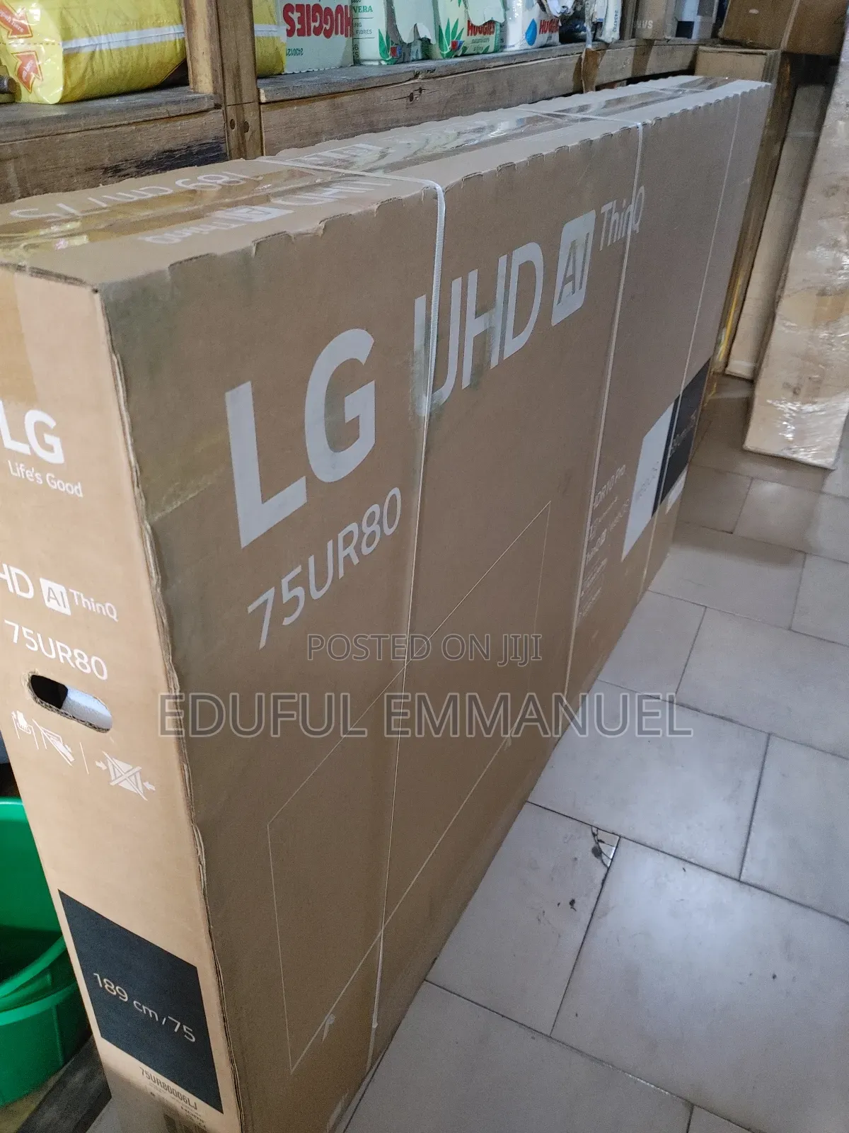 LG 75" UHD SMART UR80 Netflix Apple Airplay Bluetooth