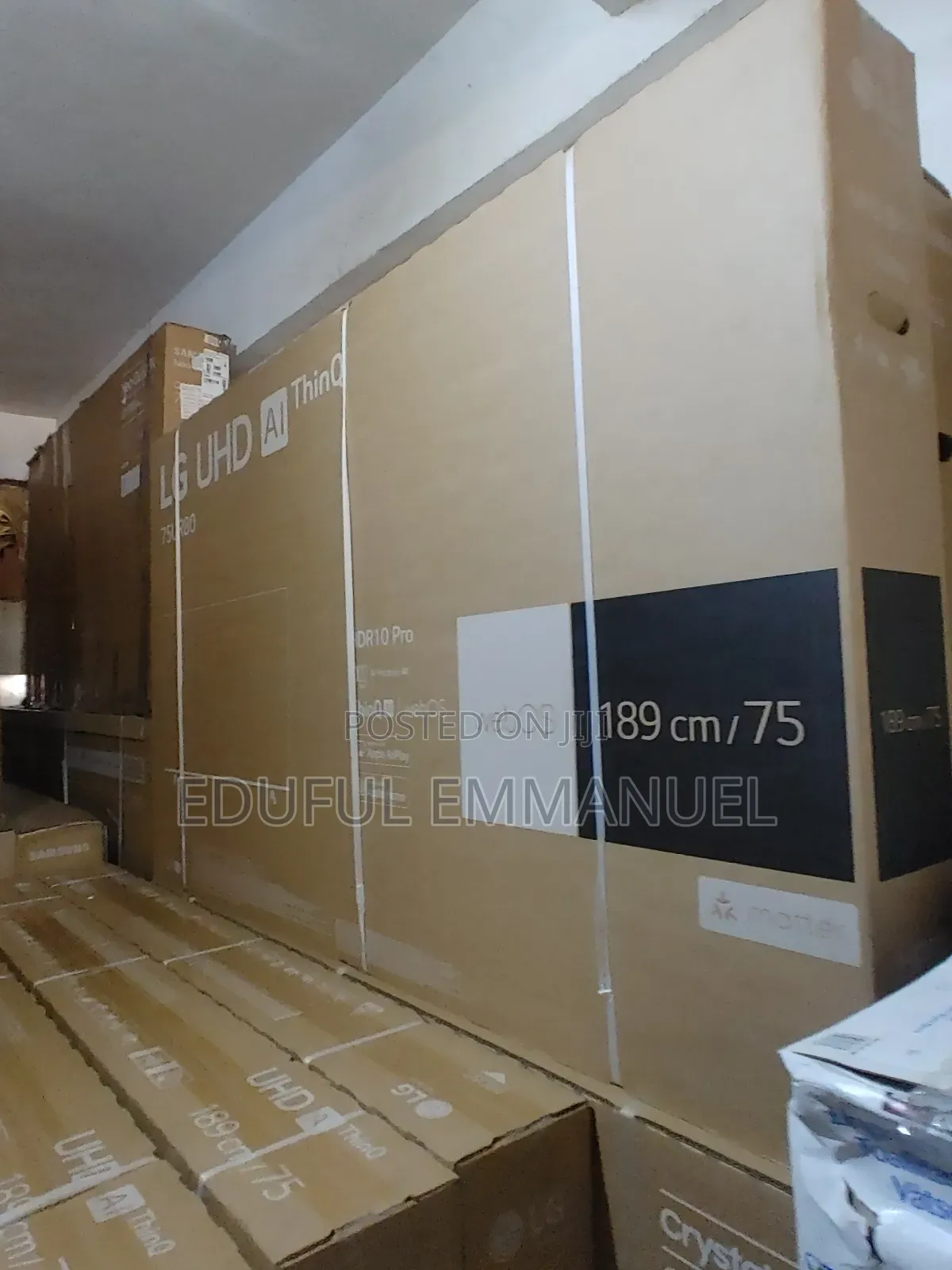 LG 75" UHD SMART UR80 Netflix Apple Airplay Bluetooth
