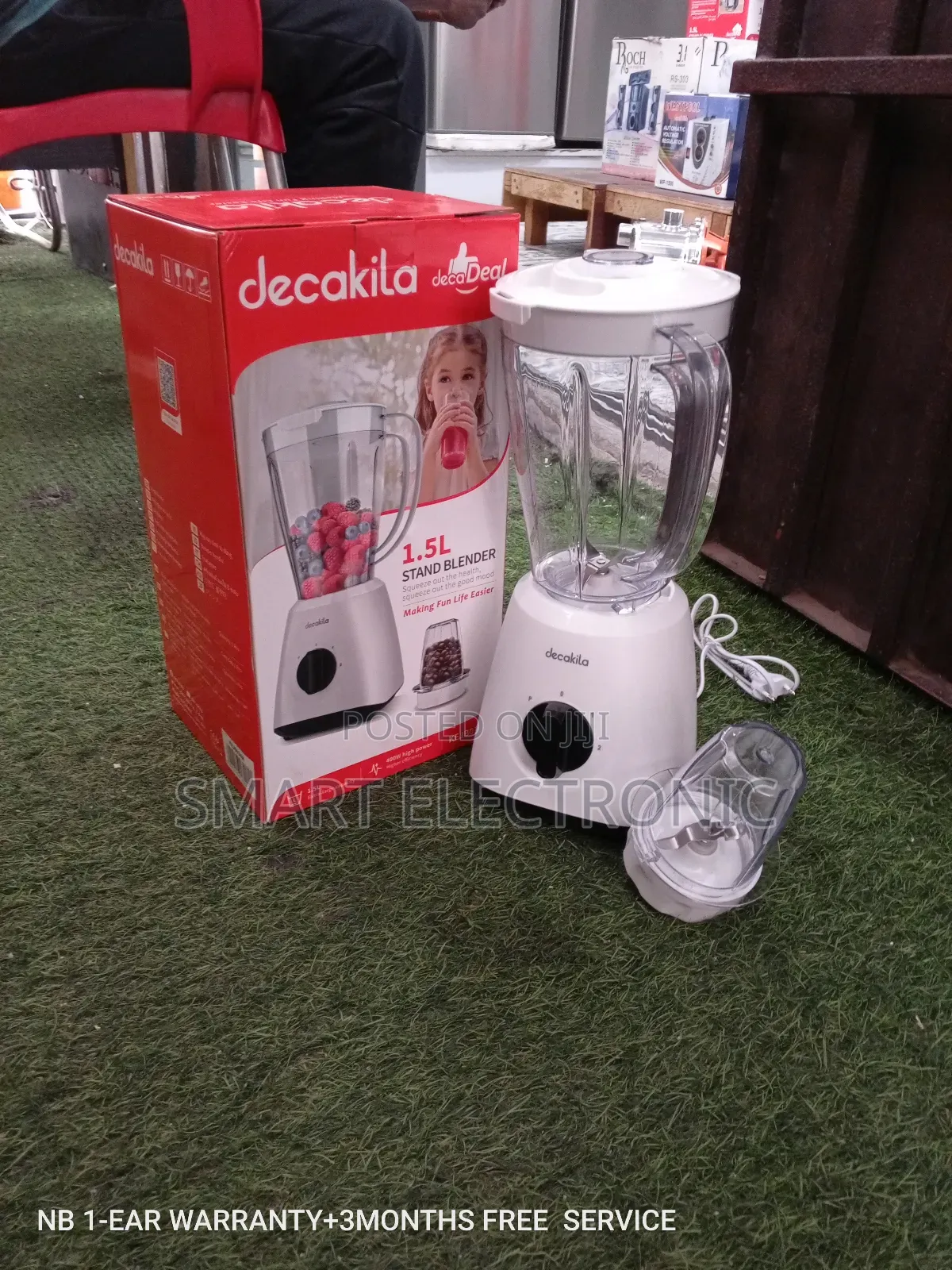 Decakila Stand Blender Stand Blender 1.5L Quality
