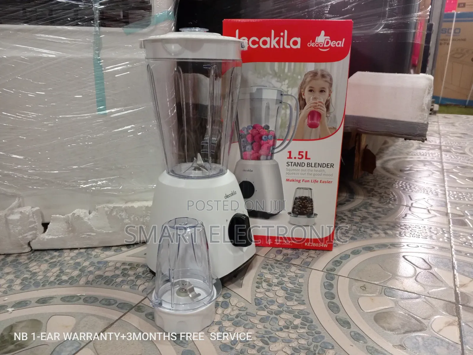 Decakila Stand Blender Stand Blender 1.5L Affordable Price