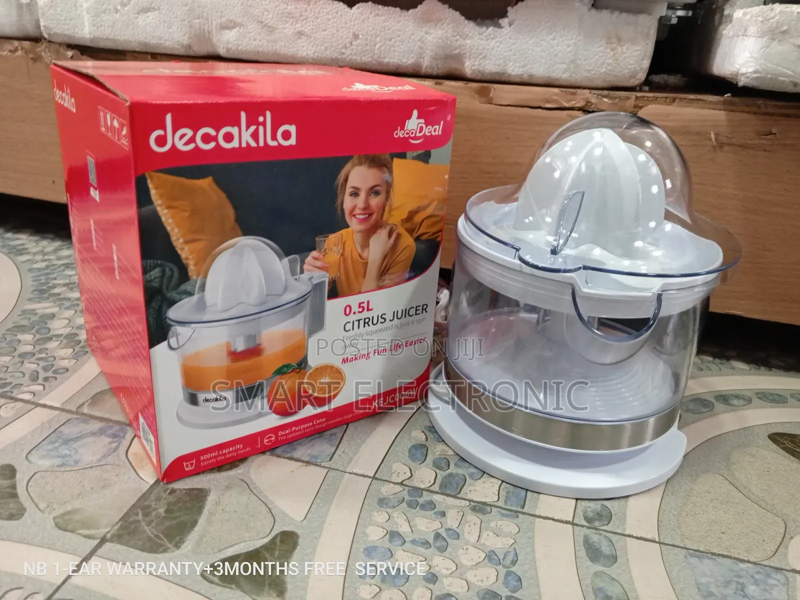 Decakila Citrus Juicer Citrus Juicer 0.5L Quality