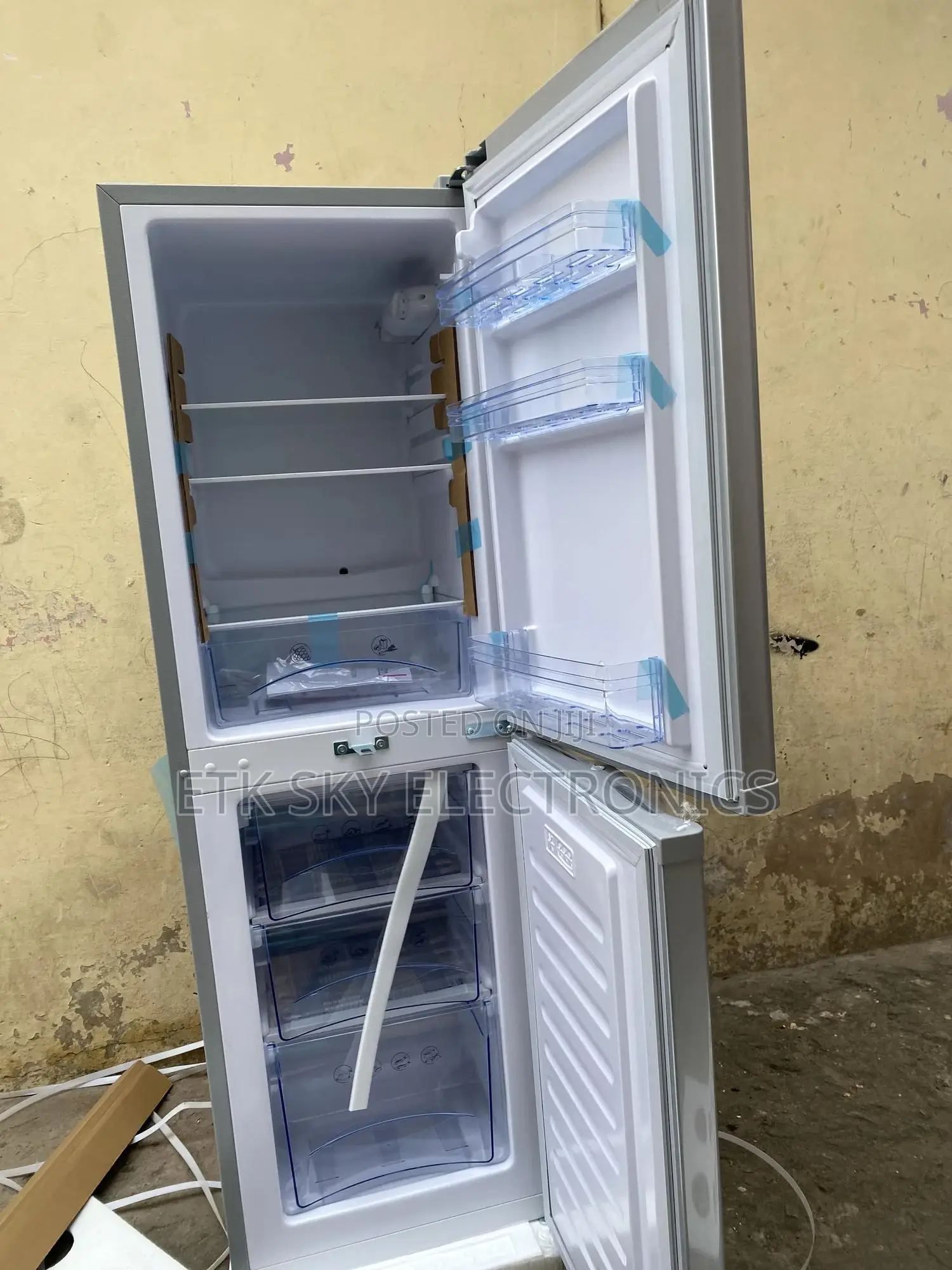 Wonderful Nasco 146liters Doubledoor Fridge