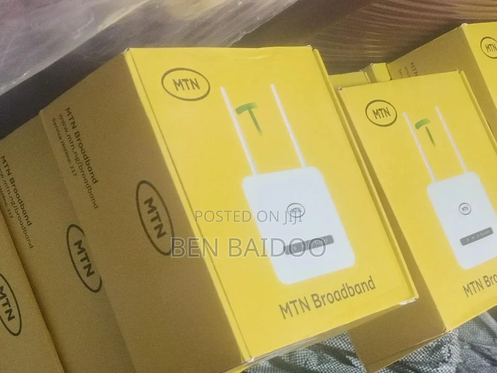 MTN Universal Cat 6 Router (One Powerbank+2 Antennas)