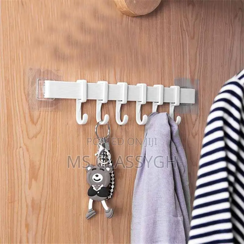 Hook Rack No Punching Hanging Rod Rack Strong Adhesive Toile