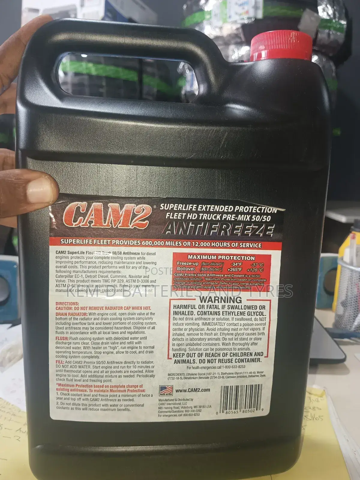Coolant Antifreeze From USA - Cam