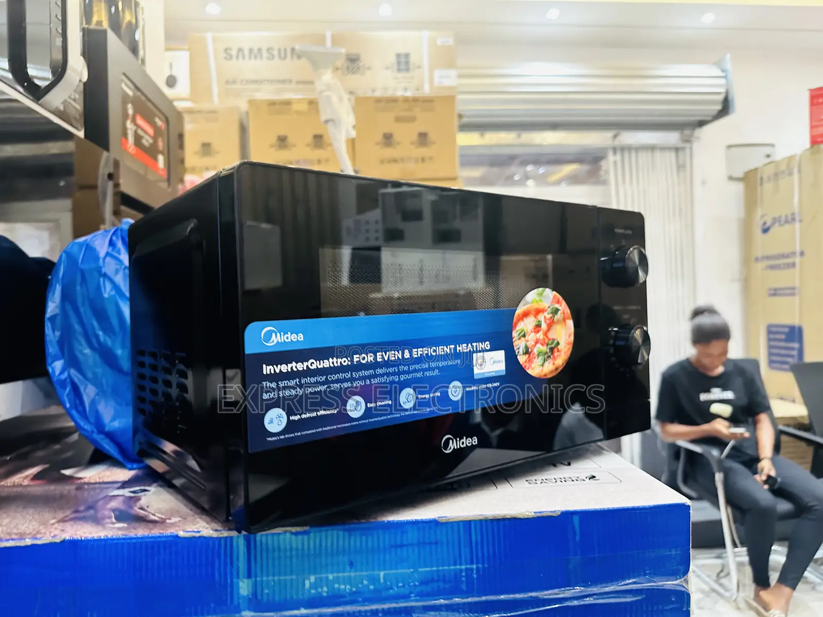 Call and Order Midea Microwave Oven 20L