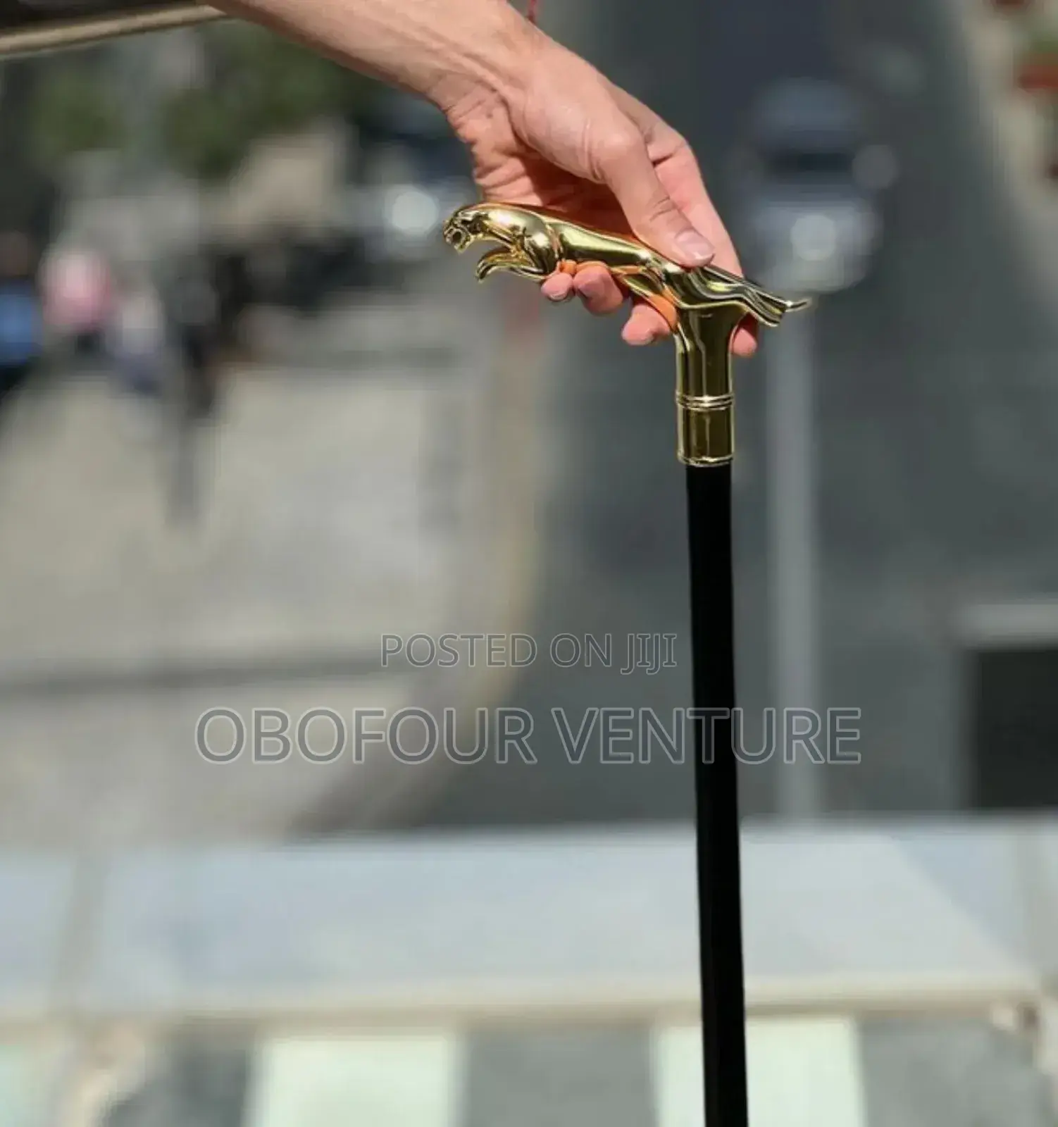 JAGUAR HEAD, Stylish Fashion Traditional Walking Stick