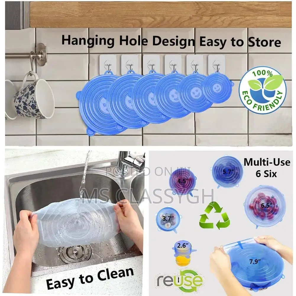 Silicone Cover Stretch Lids Reusable Food Wrap Covers Keepin