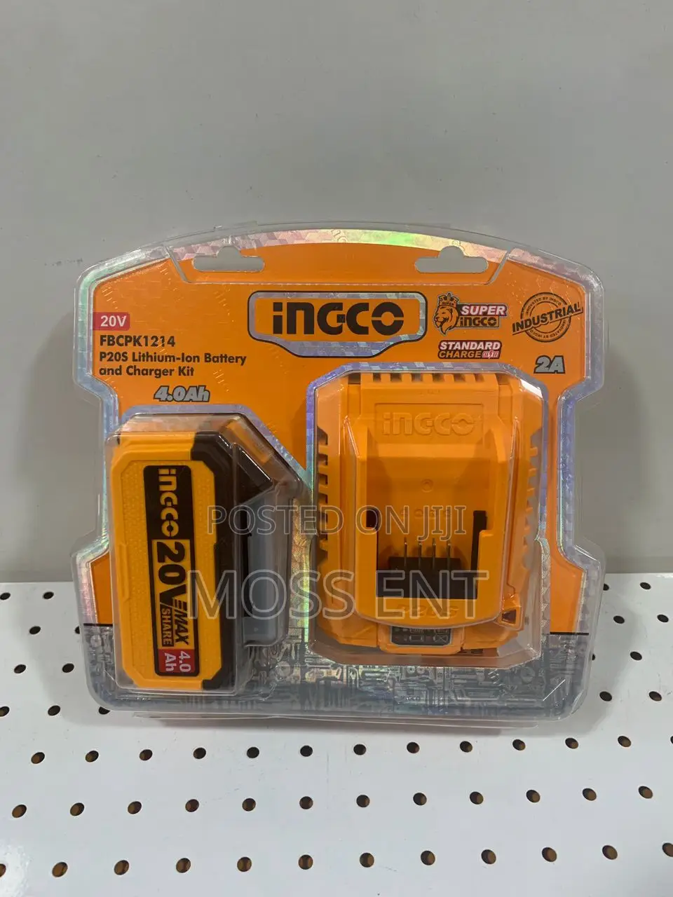 Ingco P20s Lithium-Ion Battery 4ah + Charger Kit - Fbcpk1214