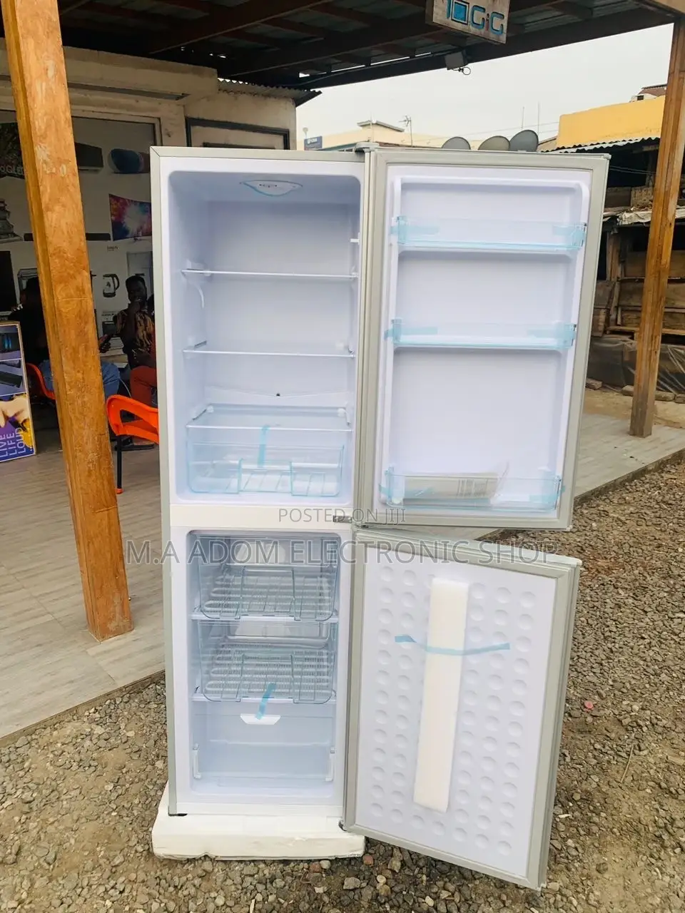 Fast Cooling Nasco Nasco D2-24 Double Door Refrigerator