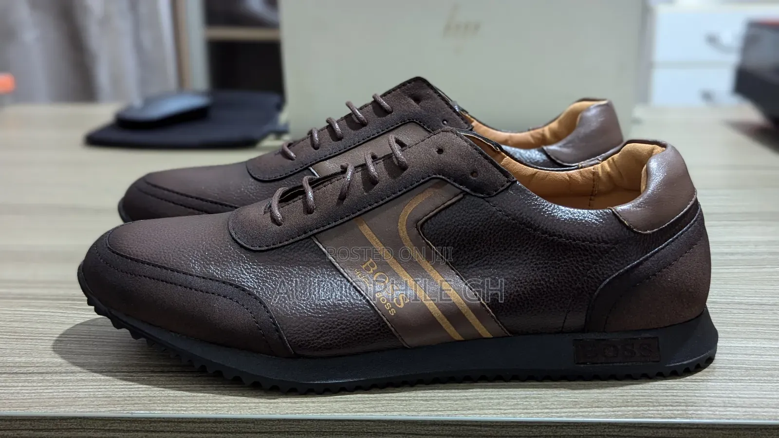 Premium Leather Men's Leather Sneakers