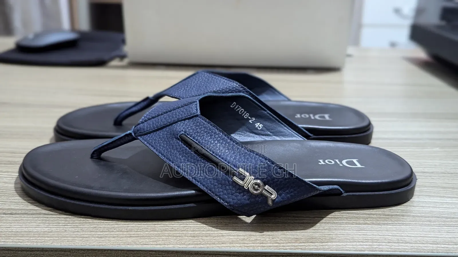 Premium Men's Leather Slippers