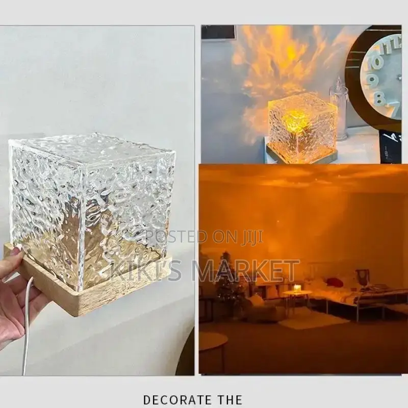 Acrylic Crystal Mood Light With Remote