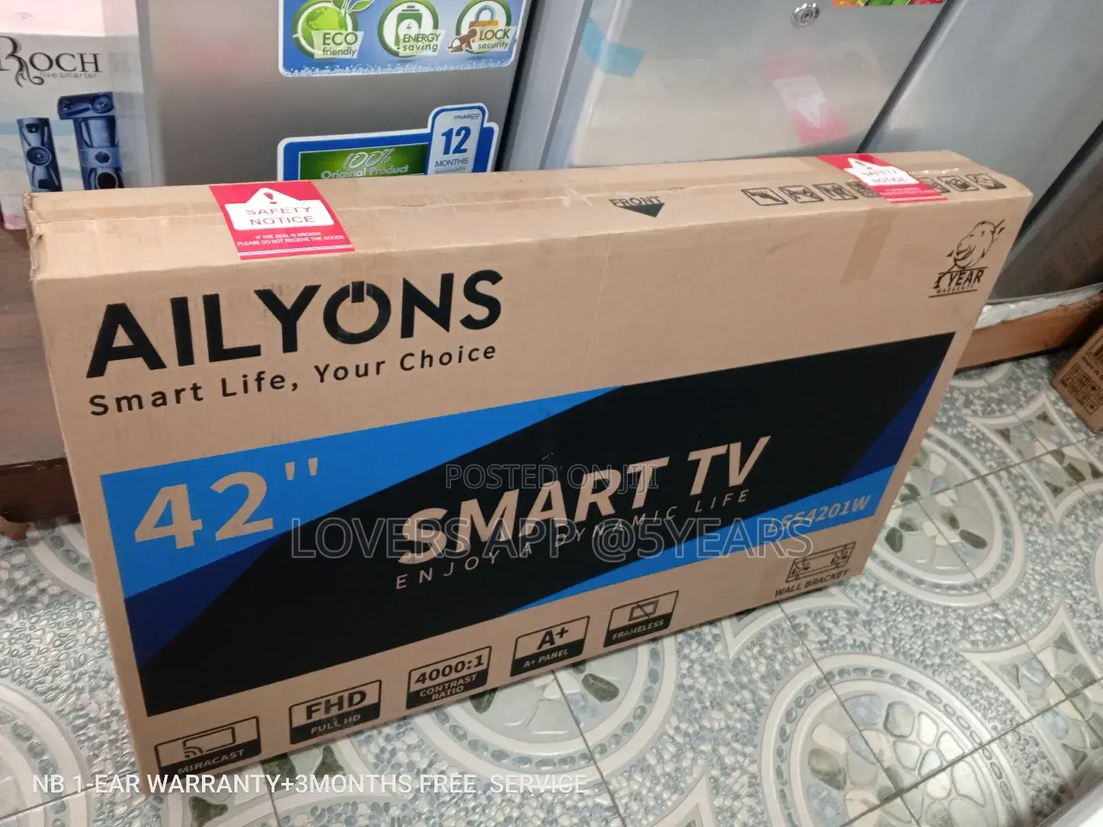 Ailyons Television Television 42inches Quality